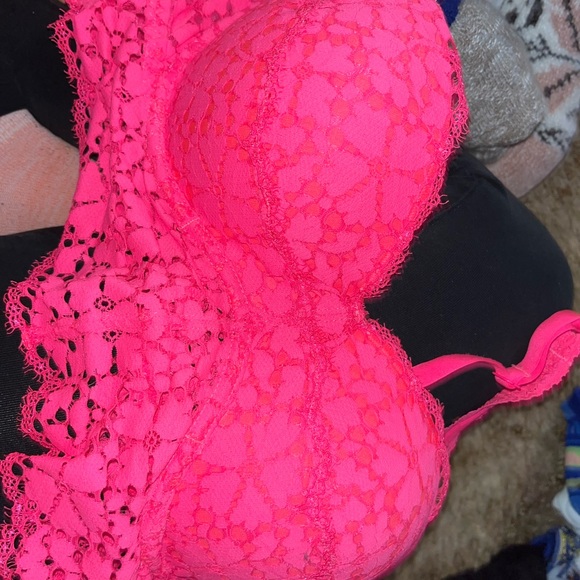 Super cute only ever been worn to try on hot pink size medium - Picture 2 of 2